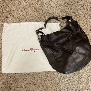 Salvatore Ferragamo large hobo bag
